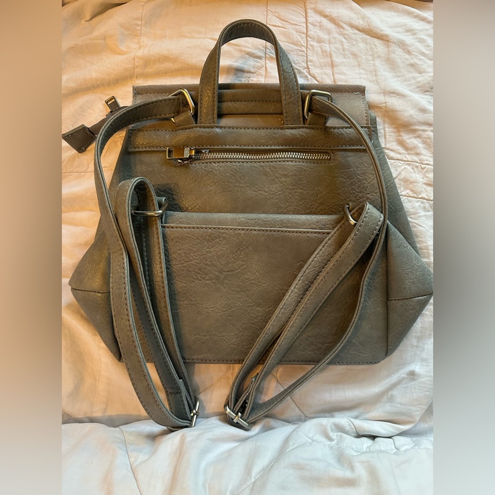 Heather Suede Convertible Backpack ✨ - Picture 6 of 7